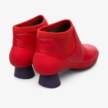 Camper Red Ankle Boots Womens - Alright Online Ireland | AOBMG7051